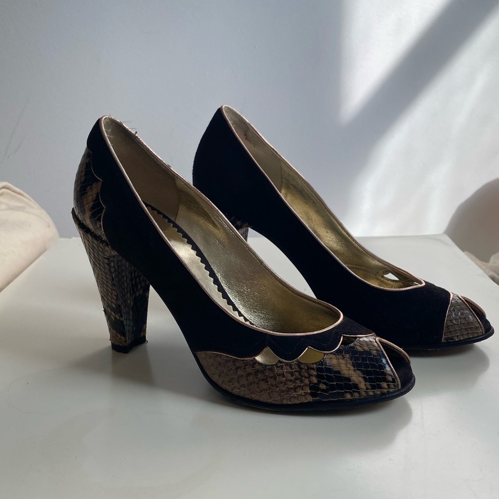 Marc by Marc Jacobs Peep-toe Heel Sz 6